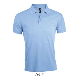 Polo publicitaire homme polycoton | Prime Men Ciel