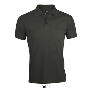 Polo publicitaire homme polycoton | Prime Men Gris foncé