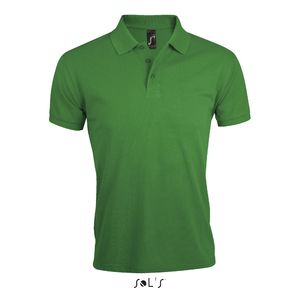 Polo publicitaire homme polycoton | Prime Men Vert prairie