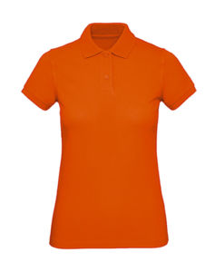 Polo bio femme personnalisé | Inspire Polo  women Orange