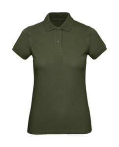 Polo bio femme personnalisé | Inspire Polo  women Urban Khaki
