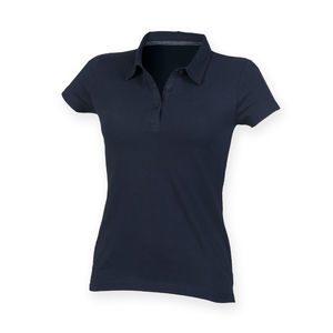 Polo femme coton 190 publicitaire | Ladies' fashion polo Navy