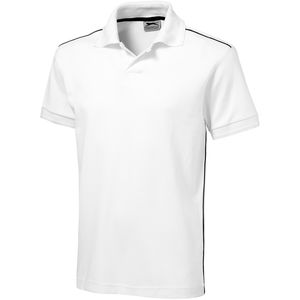 Polo personnalisé manches courtes Backhand Blanc