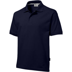 Polo personnalisé manches courtes pour hommes Forehand Marine