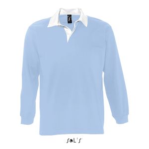 Polo publicitaire rugby homme bicolore | Pack Ciel