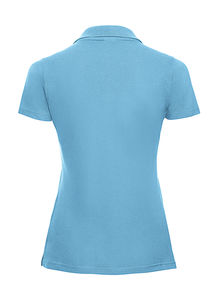 Polo femme classic personnalisé | Rosario Turquoise