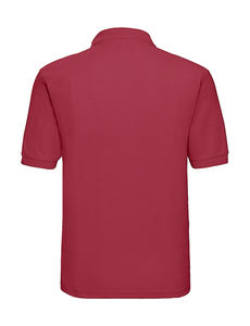 Polo personnalisé homme manches courtes | Vicksburg Classic Red