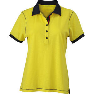 Polo Publicitaire - Cooffoo Jaune