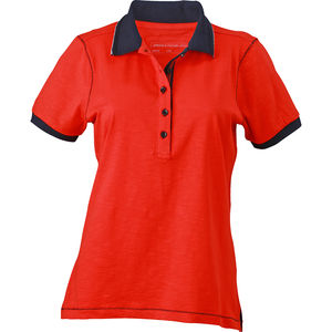 Polo Publicitaire - Cooffoo Tomate