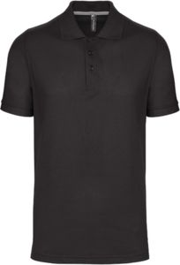 Polo homme personnalisable | Lavi Dark Grey