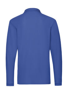 Polo manches longues premium publicitaire | Premium Long Sleeve Polo Royal