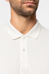 Polo personnalisé bio maille piquée homme 4