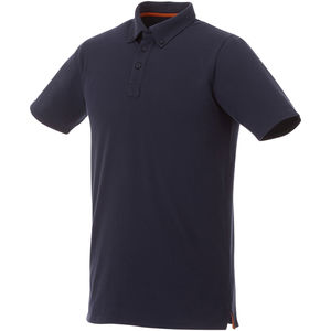 Polo personnalisé boutonné manches courtes homme Atkinson Marine