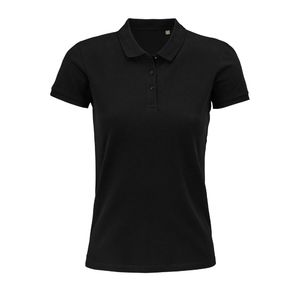 Polo personnalisable | Planet Women Noir