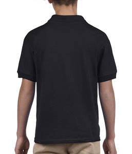 Polo jersey dryblend enfant personnalisé | Stratford Black