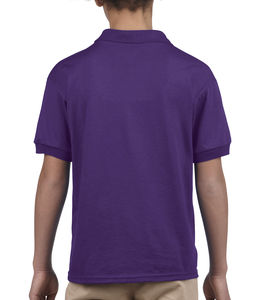 Polo jersey dryblend enfant personnalisé | Stratford Purple