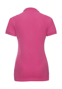 Polo stretch femme publicitaire | Lupu Fuchsia