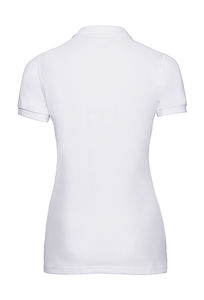 Polo stretch femme publicitaire | Lupu White