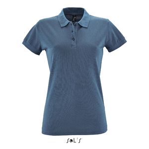 Polo personnalisé femme | Perfect Women Bleu ardoise