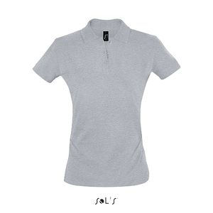 Polo personnalisé femme | Perfect Women Gris chiné