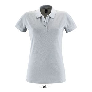 Polo personnalisé femme | Perfect Women Gris pur