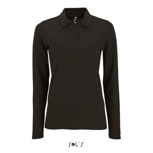 Polo personnalisé piqué femme | Perfect LSL Women Noir