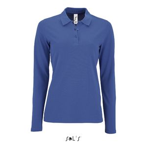 Polo personnalisé piqué femme | Perfect LSL Women Royal