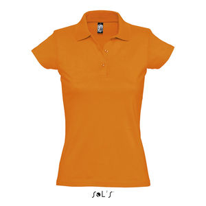 Polo personnalisé femme | Prescott Women Orange