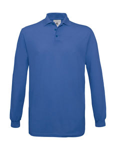 Polo personnalisé homme manches longues | Safran LSL Polo Royal