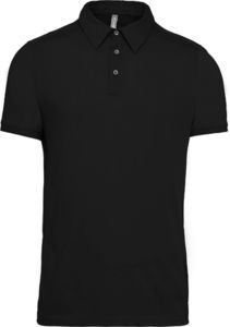 Polo personnalisé | Variegated Black