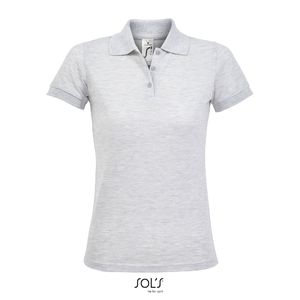 Polo personnalisé femme polycoton | Prime Women Blanc chine