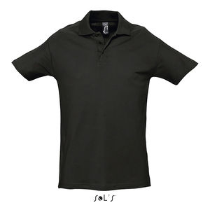 Polo publicitaire homme | Spring II Noir