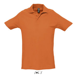 Polo publicitaire homme | Spring II Orange