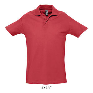 Polo publicitaire homme | Spring II Rouge