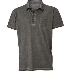 Polo Personnalisé - Qoffy Graphite