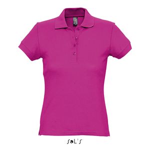 Polo publicitaire femme | Passion Fuchsia