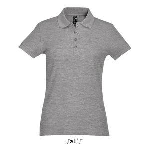 Polo publicitaire femme | Passion Gris chiné