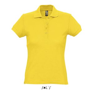 Polo publicitaire femme | Passion Jaune