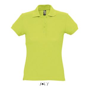 Polo publicitaire femme | Passion Vert pomme