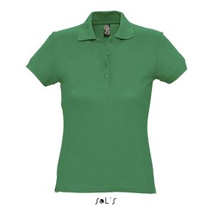 Polo publicitaire femme | Passion Vert prairie