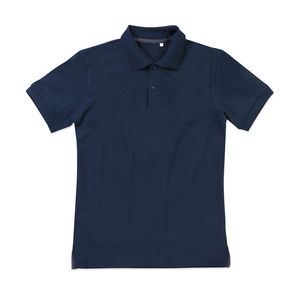 Polo publicitaire homme manches courtes | Henry Polo Men Marina Blue