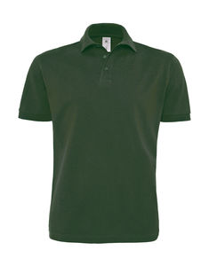 Polo publicitaire homme manches courtes | Heavymill Piqué Polo Bottle Green