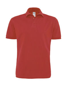 Polo publicitaire homme manches courtes | Heavymill Piqué Polo Red