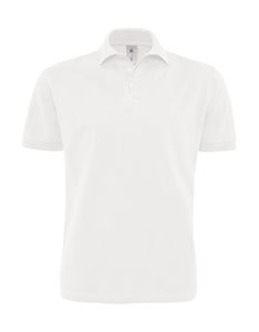 Polo publicitaire homme manches courtes | Heavymill Piqué Polo White