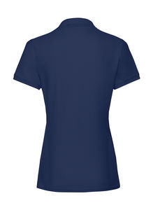 Polo publicitaire femme manches courtes | Ladies Premium Polo Navy