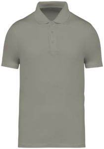 Polo publicitaire coton biologique homme Almond green