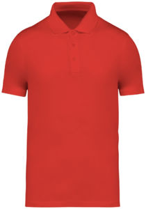 Polo publicitaire coton biologique homme Paprika