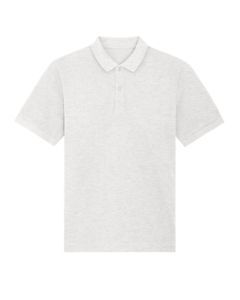 Polo écoresponsable unisexe publicitaire | Prepster Cream Heather Grey