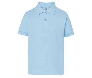 Polo personnalisable | Flor Sky Blue