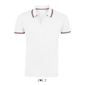 Polo publicitaire homme | Prestige Men Blanc